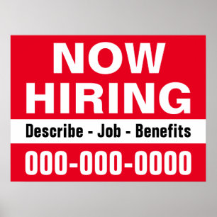 18" x 24" Jetzt mieten und beschreiben Paper Poste Poster