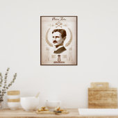 18 x 24 Zoll Tesla-Poster Poster (Küche)