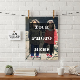 18 Zoll x 24 Zoll Premium Satin Foto Print