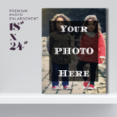 18 Zoll x 24 Zoll Premium Satin Foto Print