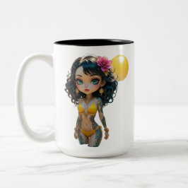 18A Dollz von: Svace - Serie 01 Zweifarbige Tasse