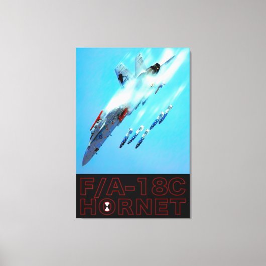 18C-HORNET 32x48 Leinwanddruck (Vorderseite)