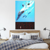18C-HORNET 32x48 Leinwanddruck (Insitu (Schlafzimmer))