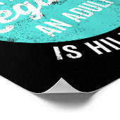 18th Birthday I'm Legally An Adult Is Hilarious Fu Poster (Ecke)