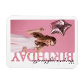 18th Birthday Photo college Party  Magnet (Horizontal)