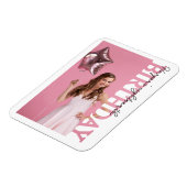 18th Birthday Photo college Party  Magnet (Linke Seite)