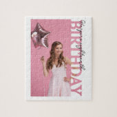 18th Birthday Photo college Party  Puzzle (Vertikal)