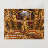 18th c. Coach Detail. Museu dos Coches. Lissabon Postkarte (Vorderseite)