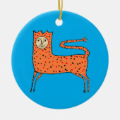 18th C English Primitive Lion Keramik Ornament (Vorne)