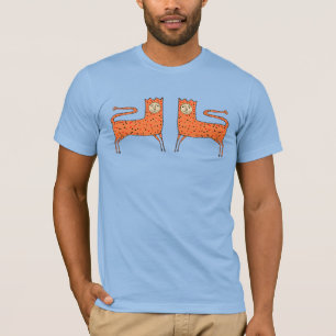 18th C English Primitive Lion T-Shirt
