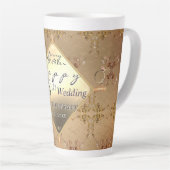 18th Cat's Eye Wedding Anniversary  Milchtasse (Rechte Ecke)