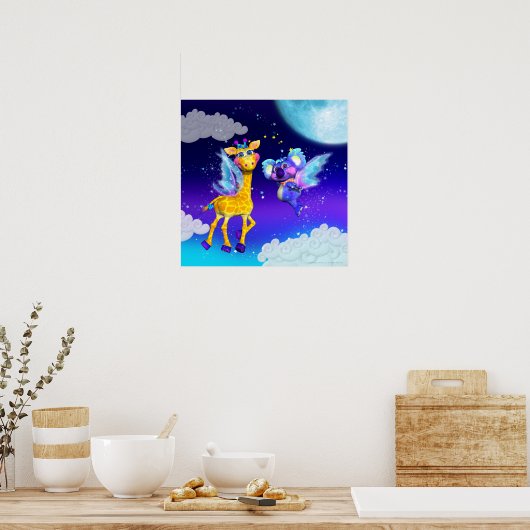 18x18 Plakat verpassen (Küche)