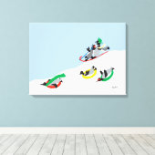 18x24 Canvas drucken Leinwanddruck (Insitu (Holzboden))