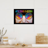 18x24 POSTER, ARCHIVALER DRUCK - SECHSTÄTTERSCHIRM Poster (Küche)