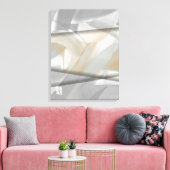 18x24" Sandy Tornado Trend Abstrakt Art Beige Leinwanddruck (Insitu (Wohnzimmer))