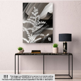 18x24"Terra’s Tender Whisper Abstract Brown Flower Leinwanddruck