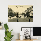 1900 Antwerpen De Keyser Avenue Antwerp Anvers Poster (Heimbüro)