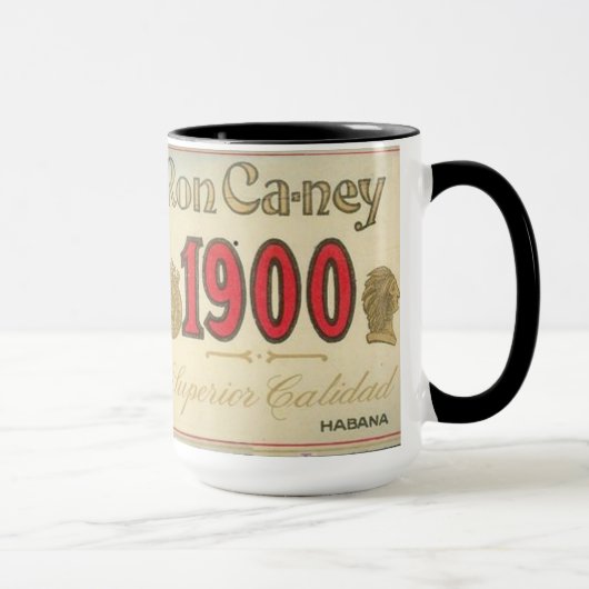 1900 Art Deco Design Tasse (Rechts)