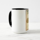 1900 Art Deco Design Tasse (Vorderseite Links)