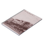 1900 Baldwin Locomotive Notebook Notizblock (Linke Seite)