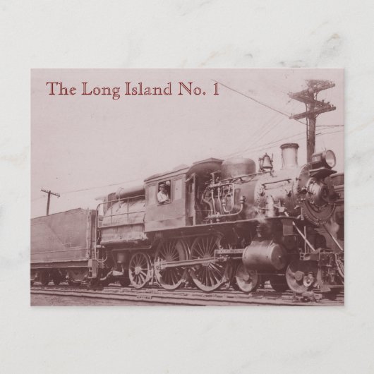 1900 Baldwin Locomotive Postcard Postkarte (Vorderseite)