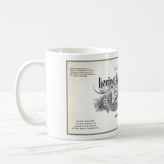 1900 BOOKSELLER-WERBBLATT KAFFEETASSE (Links)