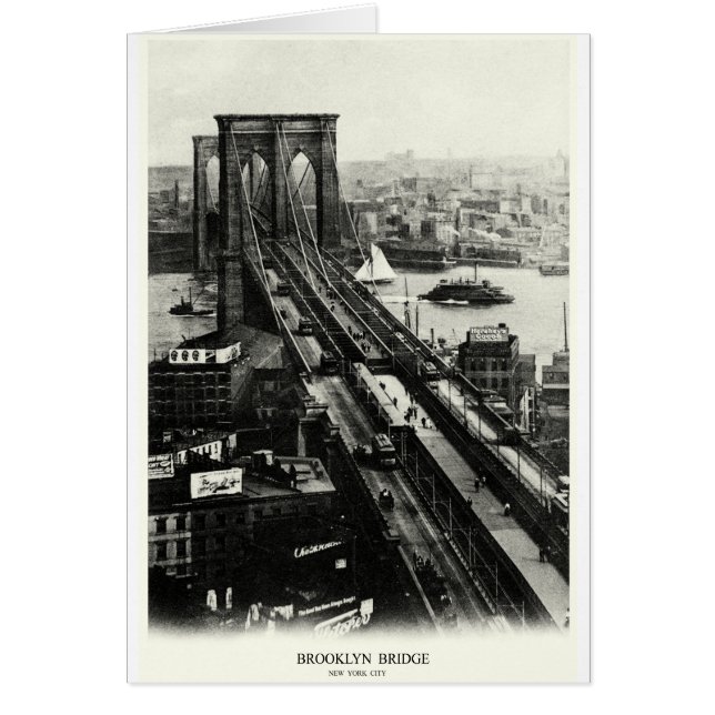 1900 Brooklyn Bridge (Vorne)