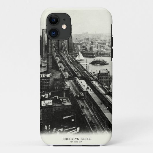 1900 Brooklyn Bridge Case-Mate iPhone Hülle (Rückseite)