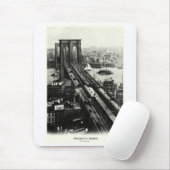 1900 Brooklyn Bridge Mousepad (Mit Mouse)