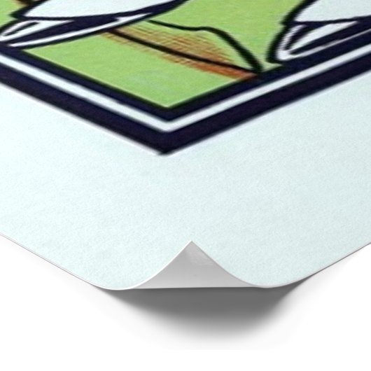 1900 Buchübersicht des Neuen WIZARD von OZ Poster (Ecke)