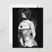 1900 Corset-Werbung Postkarte (Vorne/Hinten)