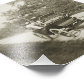 1900 de Dion Bouton Fotodruck (Ecke)