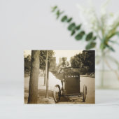 1900-er Mail Man Postkarte (Stehend Vorderseite)