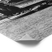 1900 Kolumbien-Eisenbahntrolley-Poster Poster (Ecke)