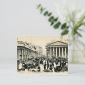 1900 London Royal Exchange und Bank of England Pos Postkarte (Stehend Vorderseite)