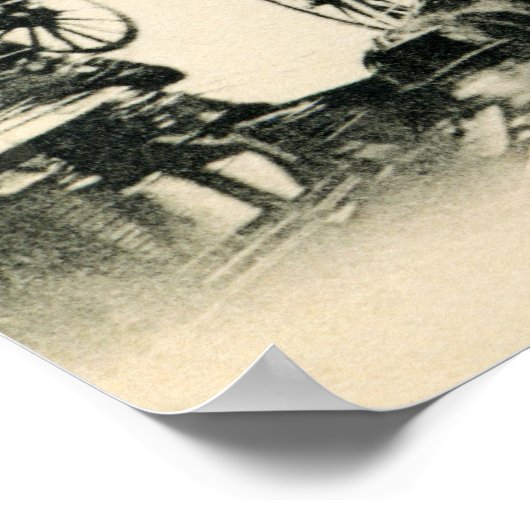 1900 London Royal Exchange und Bank of England Poster (Ecke)