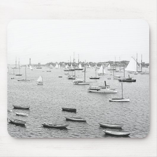 1900 Marblehead Hafen Massachusetts Mousepad (Vorne)