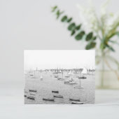 1900 Marblehead Hafen Massachusetts Postkarte (Stehend Vorderseite)