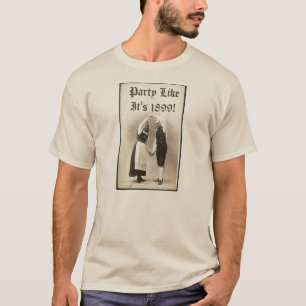 1900 Norwegische Bunad-Tänzer T-Shirt
