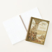 1900 Paris Ausstellung Poster Bullet Journal Notizblock (Innenseite)