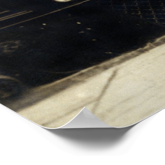 1900 Pariser Bäckerei Poster (Ecke)