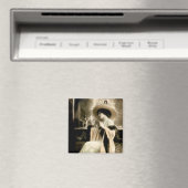 1900 Pariser trinken Champagner Magnet (In Situ (Geschirrspüler))