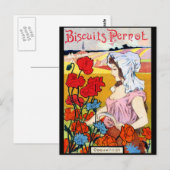 1900 Pernot Biscuits Postkarte (Vorne/Hinten)