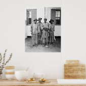 1900 Southern Chain Gang Poster (Küche)