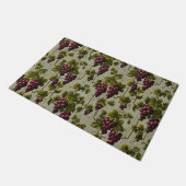 1900 Vintage Trauben Botanisches Design Frucht Fußmatte (Schrägansicht)