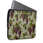 1900 Vintage Trauben Botanisches Design Frucht Laptopschutzhülle (Vorne Rechts)
