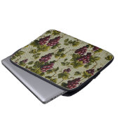 1900 Vintage Trauben Botanisches Design Frucht Laptopschutzhülle (Vorne Knopf)