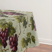 1900 Vintage Trauben Botanisches Design Frucht Tischdecke (Beispiel)