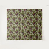 1900 Vintage Trauben Botanisches Design Frucht Wandteppich (Vorderseite (Horizontal))