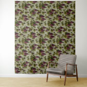 1900 Vintage Trauben Botanisches Design Frucht Wandteppich (Beispiel)